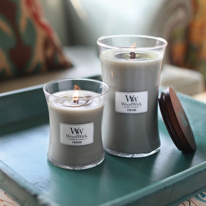 Woodwick Fireside Candle