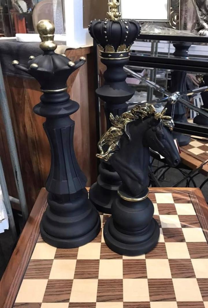 King Black Chess Piece - Urban Willow