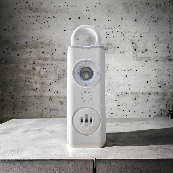 Personal Safety Alarm White