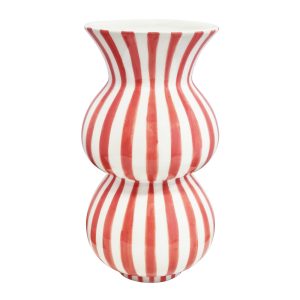 Arthur Stripe Vase Bubblegum