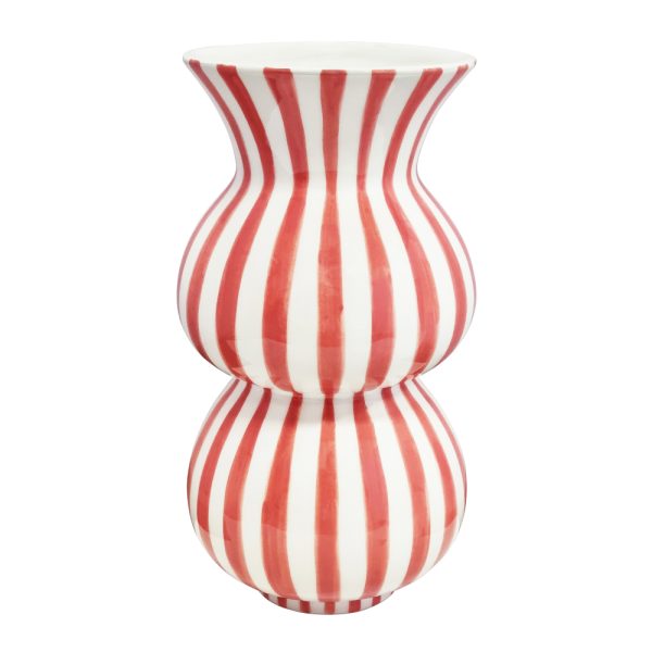 Arthur Stripe Vase Bubblegum