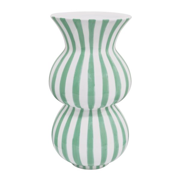 Arthur Stripe Vase Peppermint