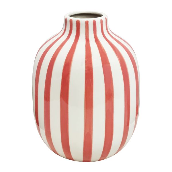 Kellin Stripe Vase Bubblegum