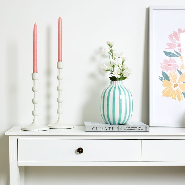 Kellin Stripe Vase Peppermint - Image 2