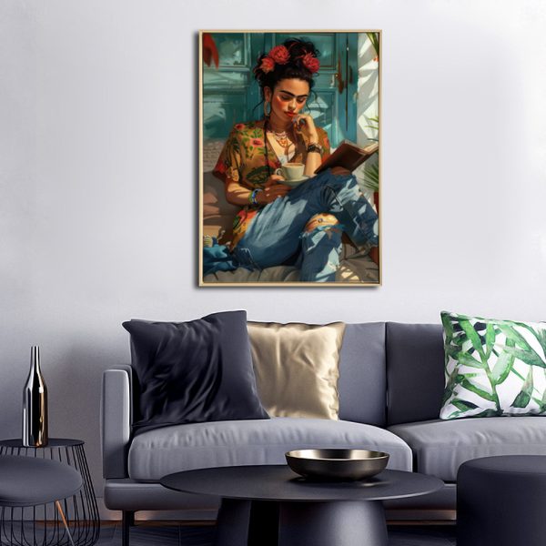 Relaxing Frida Artwork - Image 3