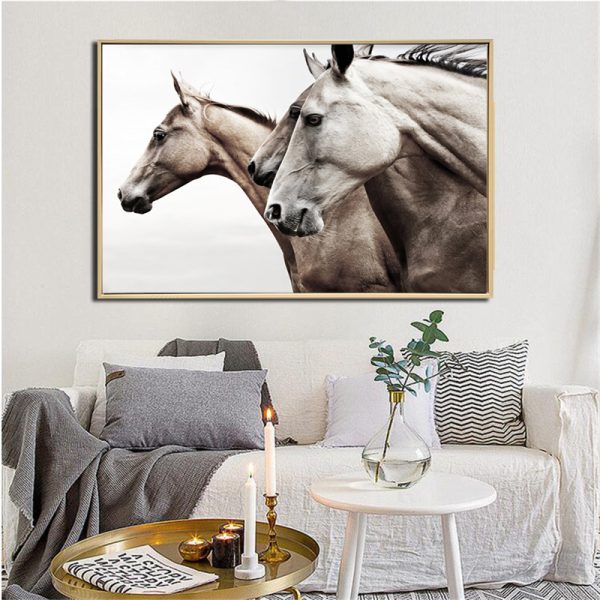 Majestic Wild Horses
