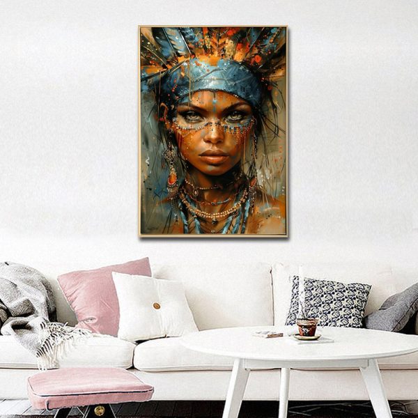 Imogen Brushed Wall Art - Image 3
